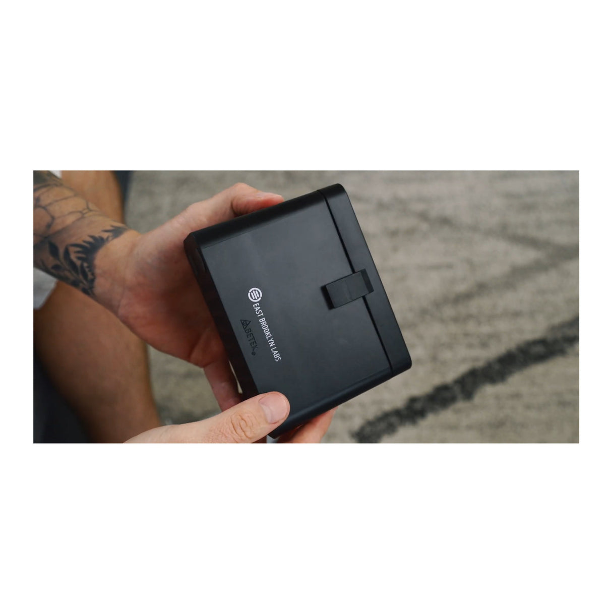 East Brooklyn Labs RadCad Battery Charger and Caddy for AA Rechargeable Batteries