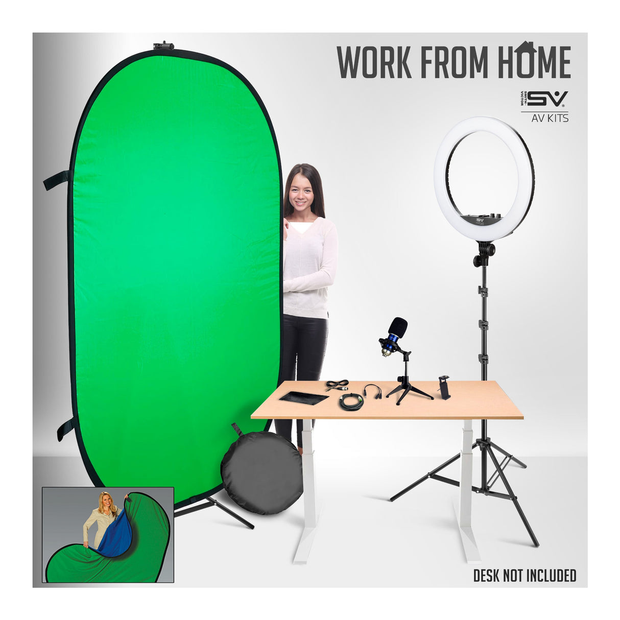 Smith-Victor ProMARK Work From Home 1700 Kit