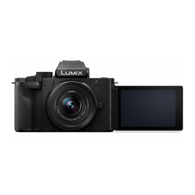 Panasonic DC-G100KK LUMIX G100 4K Mirrorless Vlogging Camera with 12-32mm Lens and 64GB SD Card Bundle