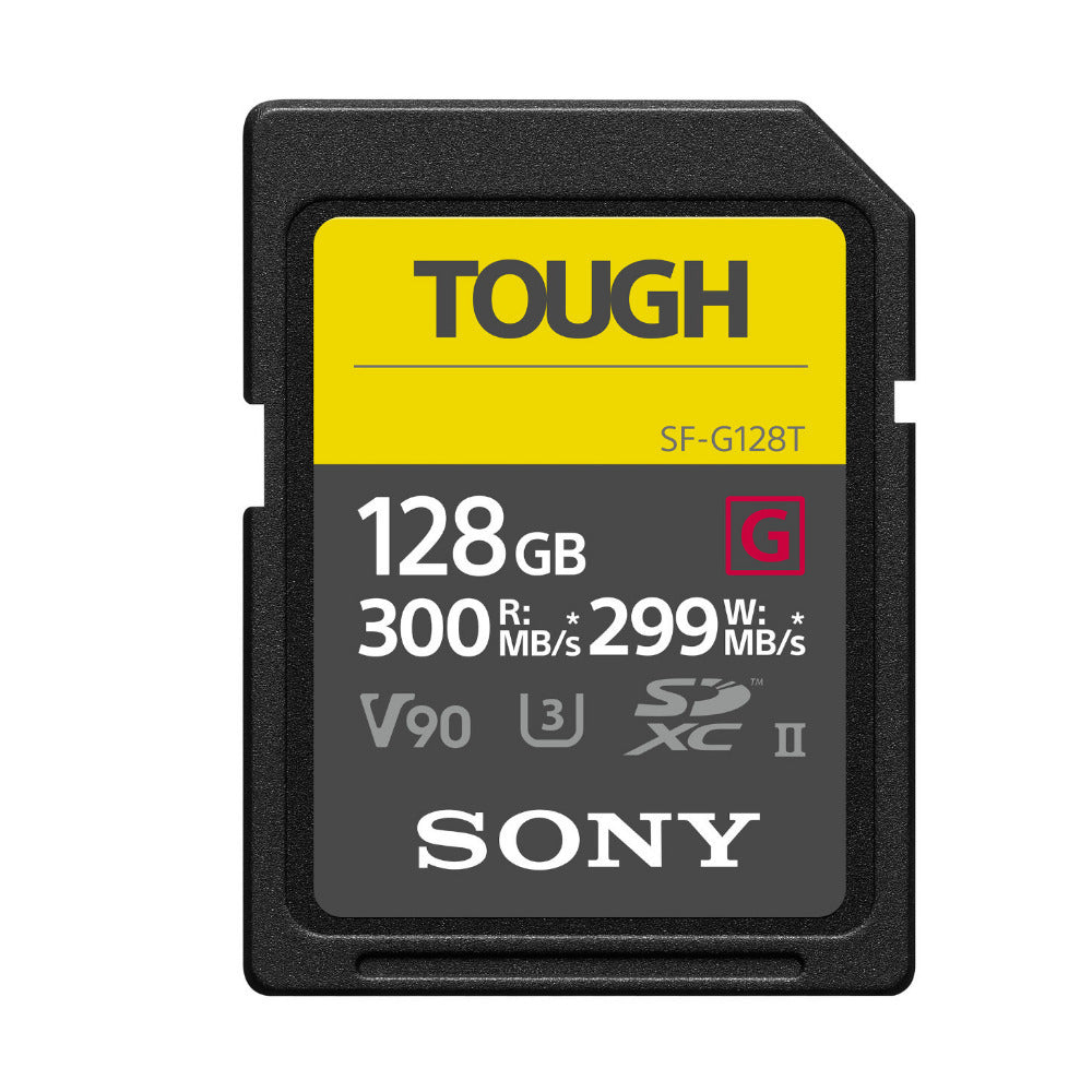 Sony 128GB UHS-II Tough G-Series SD Card with MRW-S1 SD UHS-II USB Reader/Writer