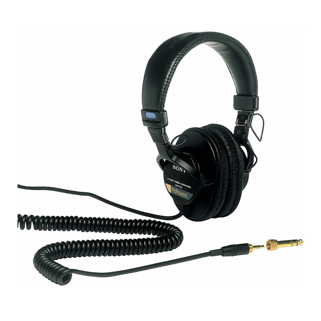 Sony MDR7506 Professional Large Diaphragm Headphone Bundle with Knox Gear Hard Shell Headphone Case