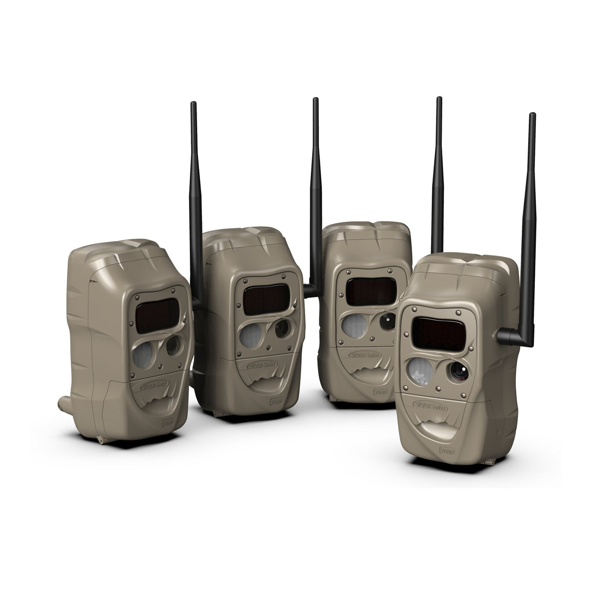 Cuddeback CuddeLink J Series Black Flash Trail Camera (4-Pack)