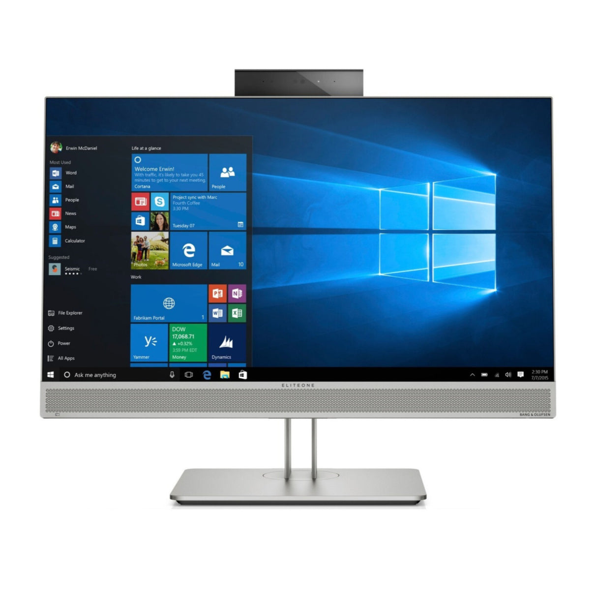 HP EliteOne 800 G5 All-in-One PC Intel i5-9500 8GB 1TB HDD 23.8-Inch Full HD Touch WLED Win 10 Pro 64