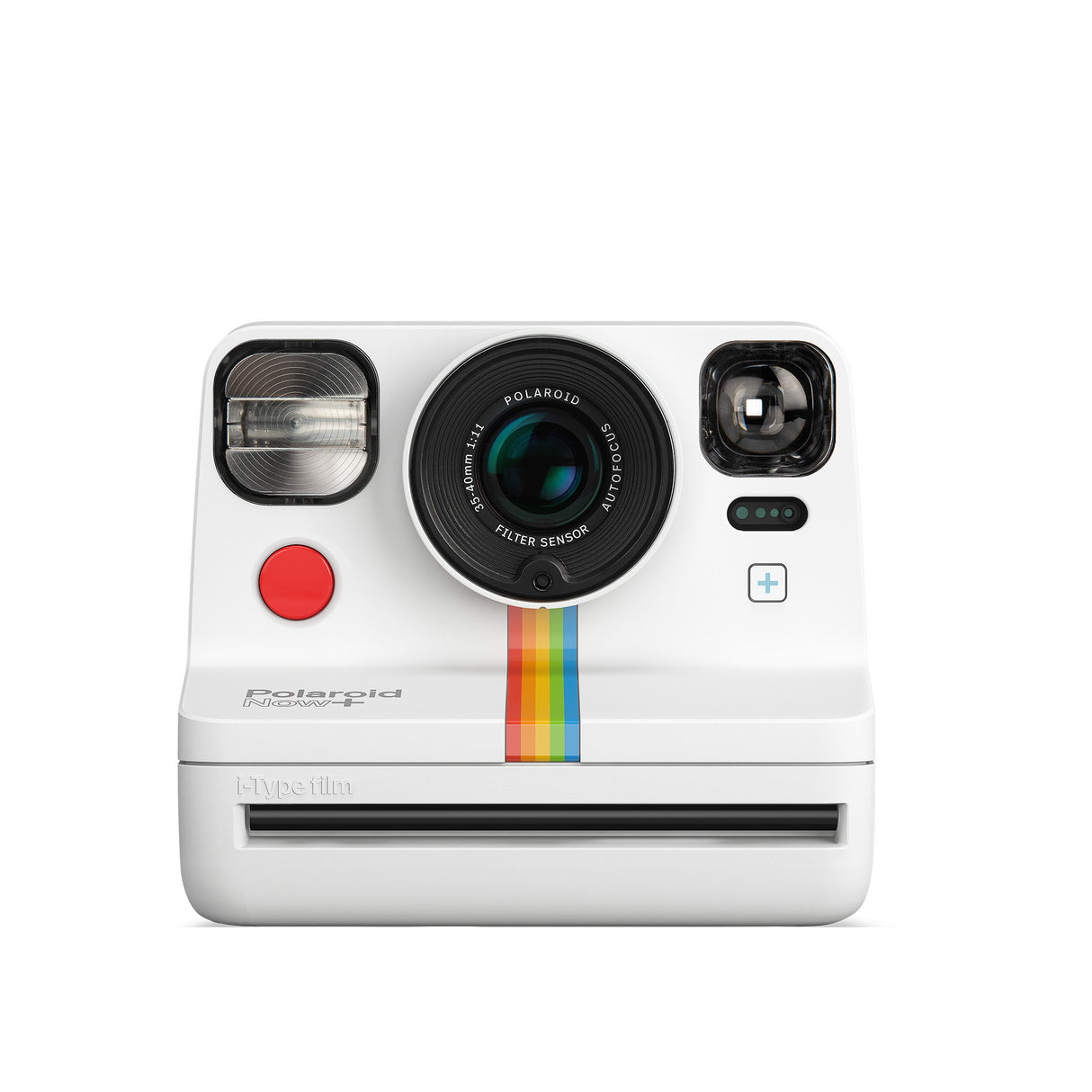 Polaroid NOW+ Instant Film Camera (White)