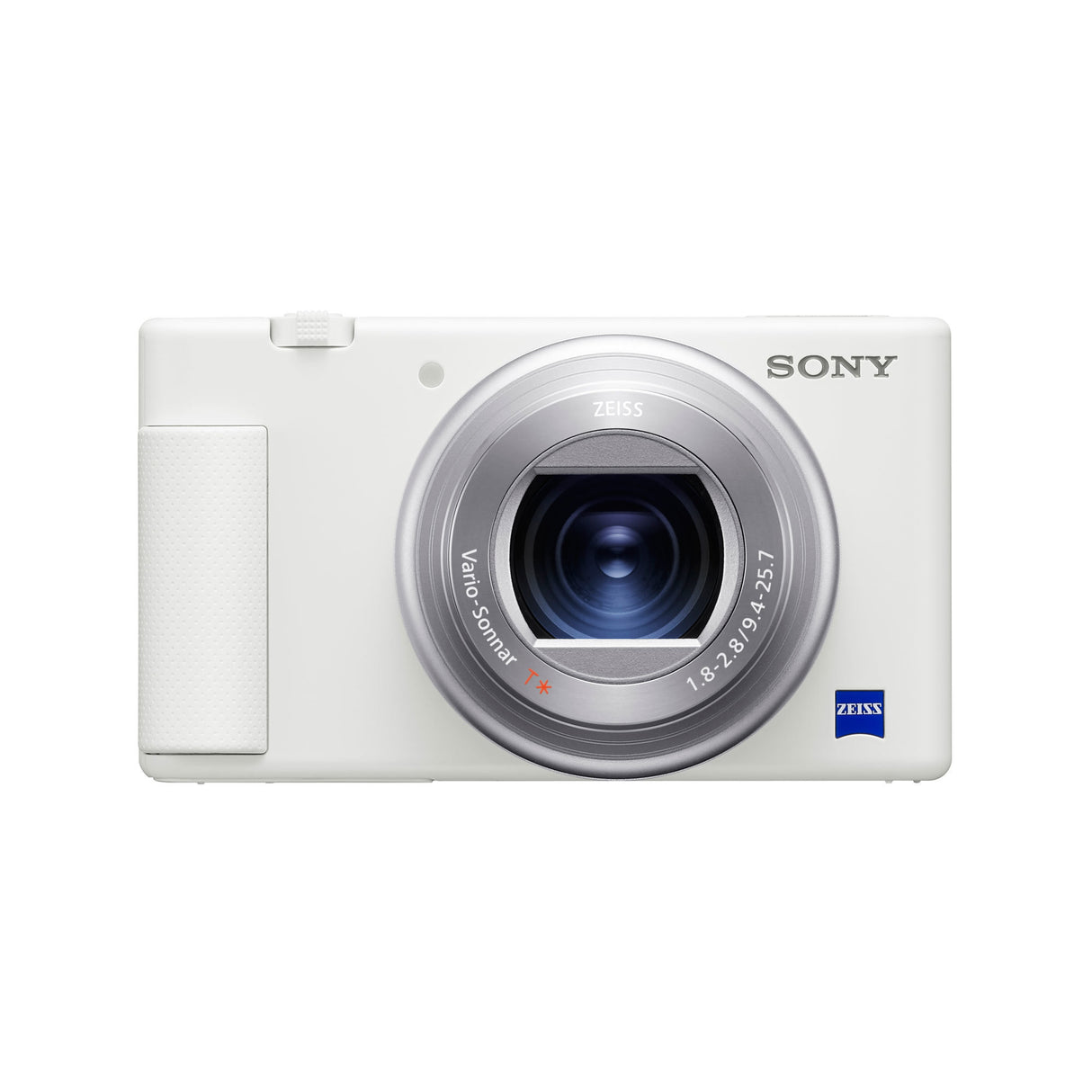 Sony ZV-1 Camera for Content Creators and Vloggers (White) with Vlogger Accessory Bundle