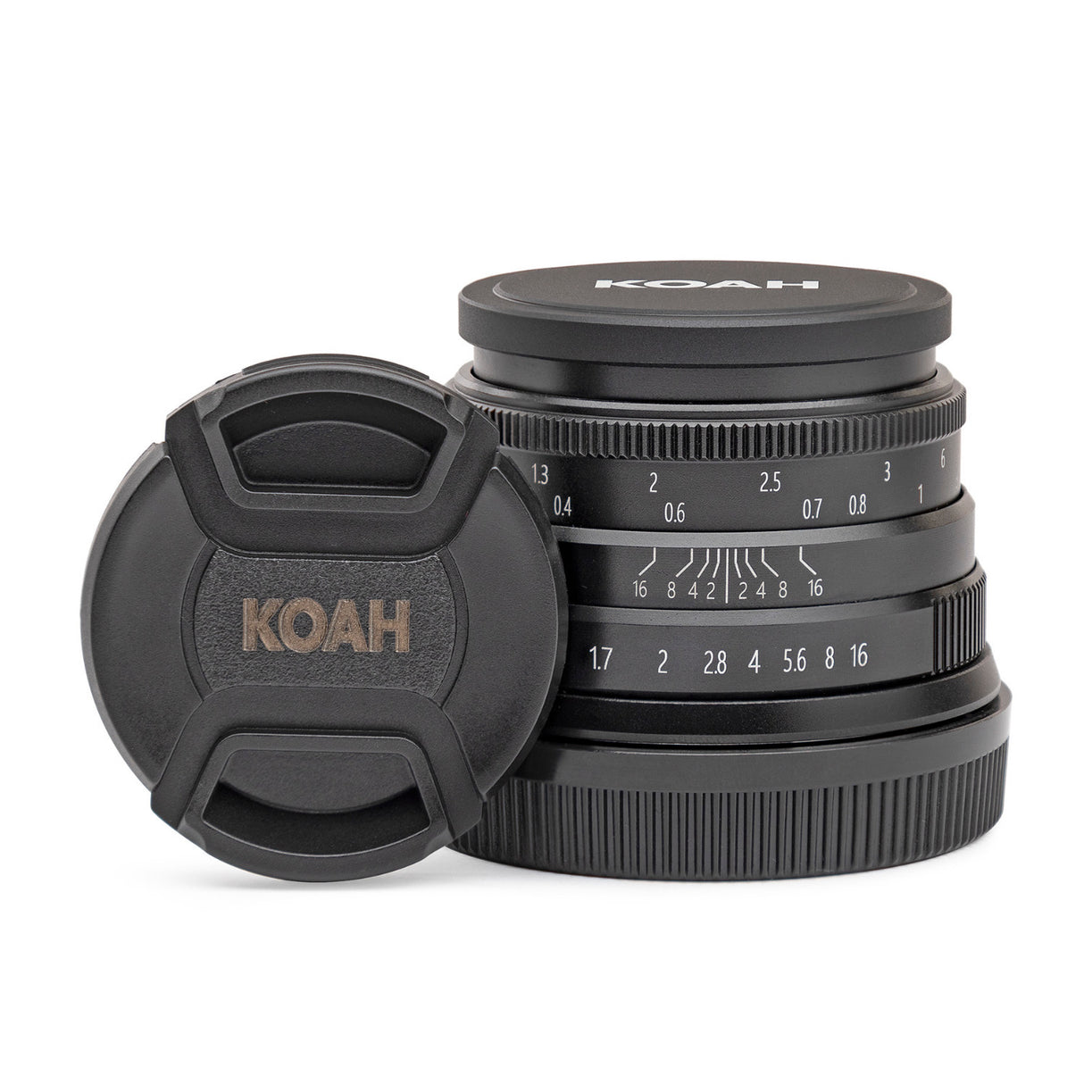 Koah Artisans Series 35mm f/1.7 Large Aperture Manual Focus Lens for Micro Four Thirds (Black)