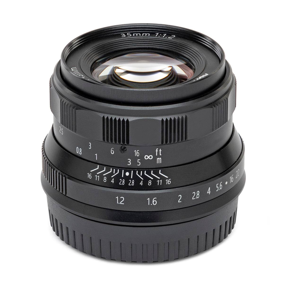 Koah Artisans Series 35mm f/1.2 Large Aperture Manual Focus Lens for Fujifilm FX (Black)