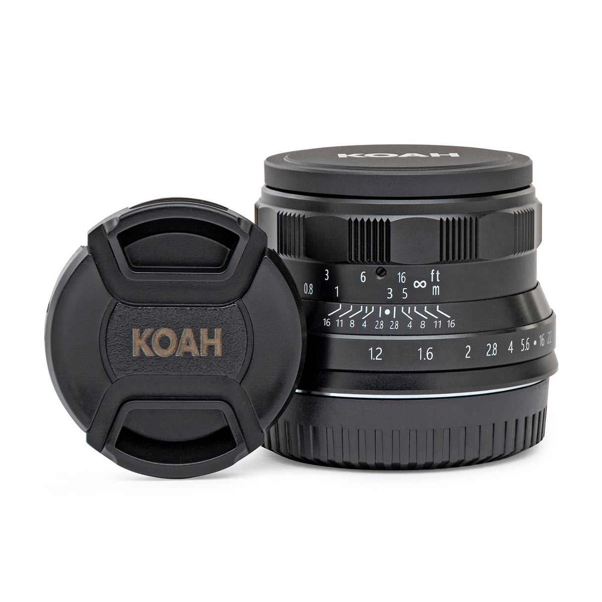 Koah Artisans Series 35mm f/1.2 Large Aperture Manual Focus Lens for Sony E (Black)