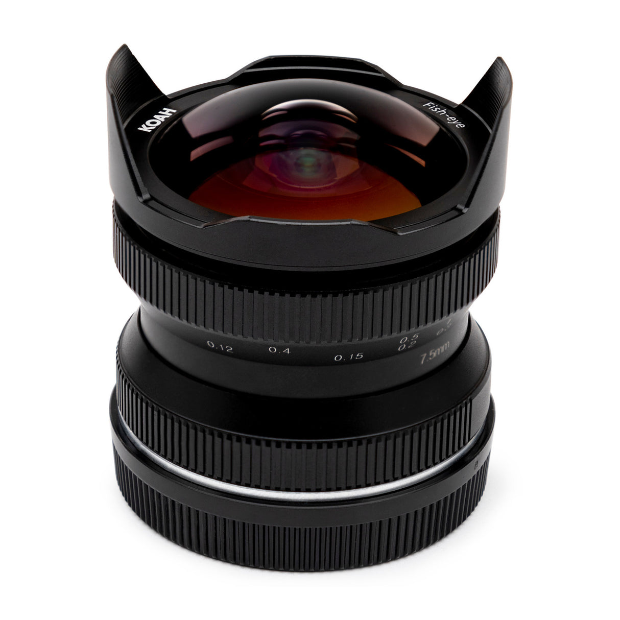 Koah Artisans Series 7.5mm f/2.8 Wide-Angle Fisheye Lens for Micro Four Thirds (Black)