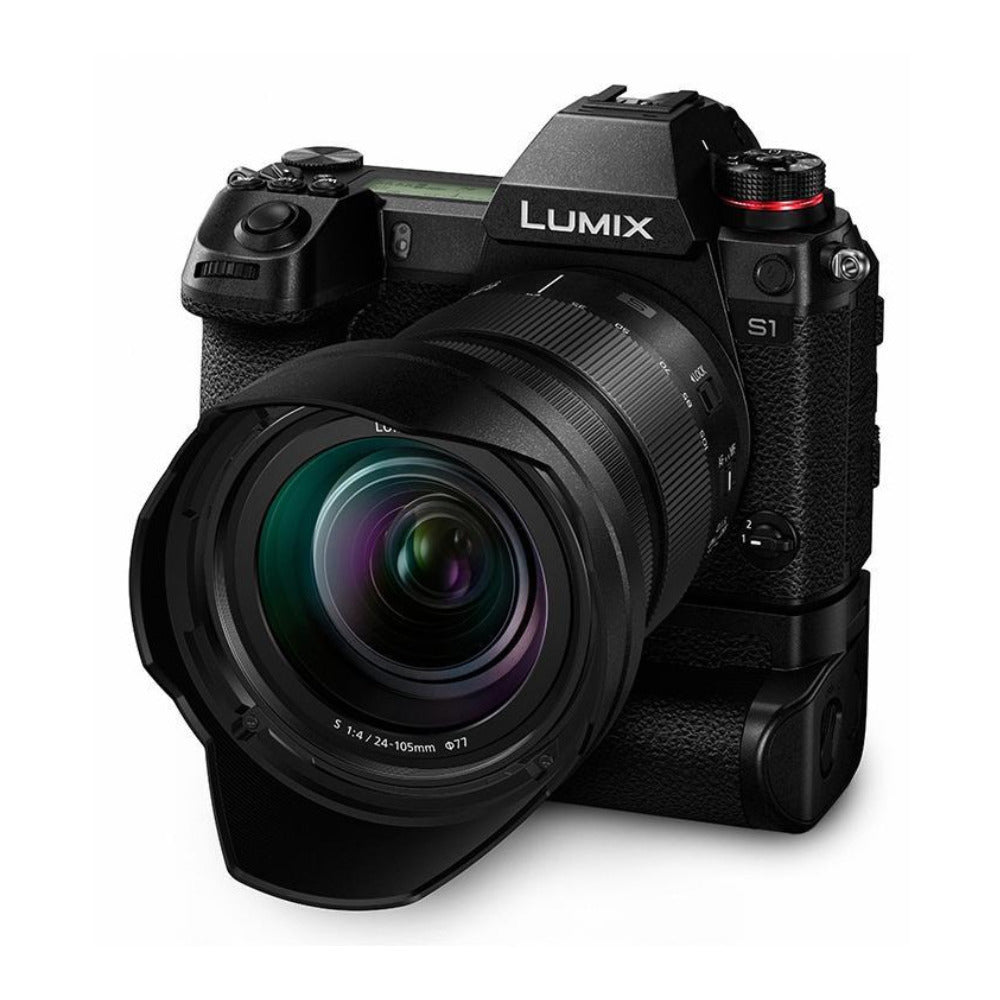 Panasonic LUMIX S1 24.2MP Digital Mirrorless Camera with 24-105mm f/4 Macro OIS Lens