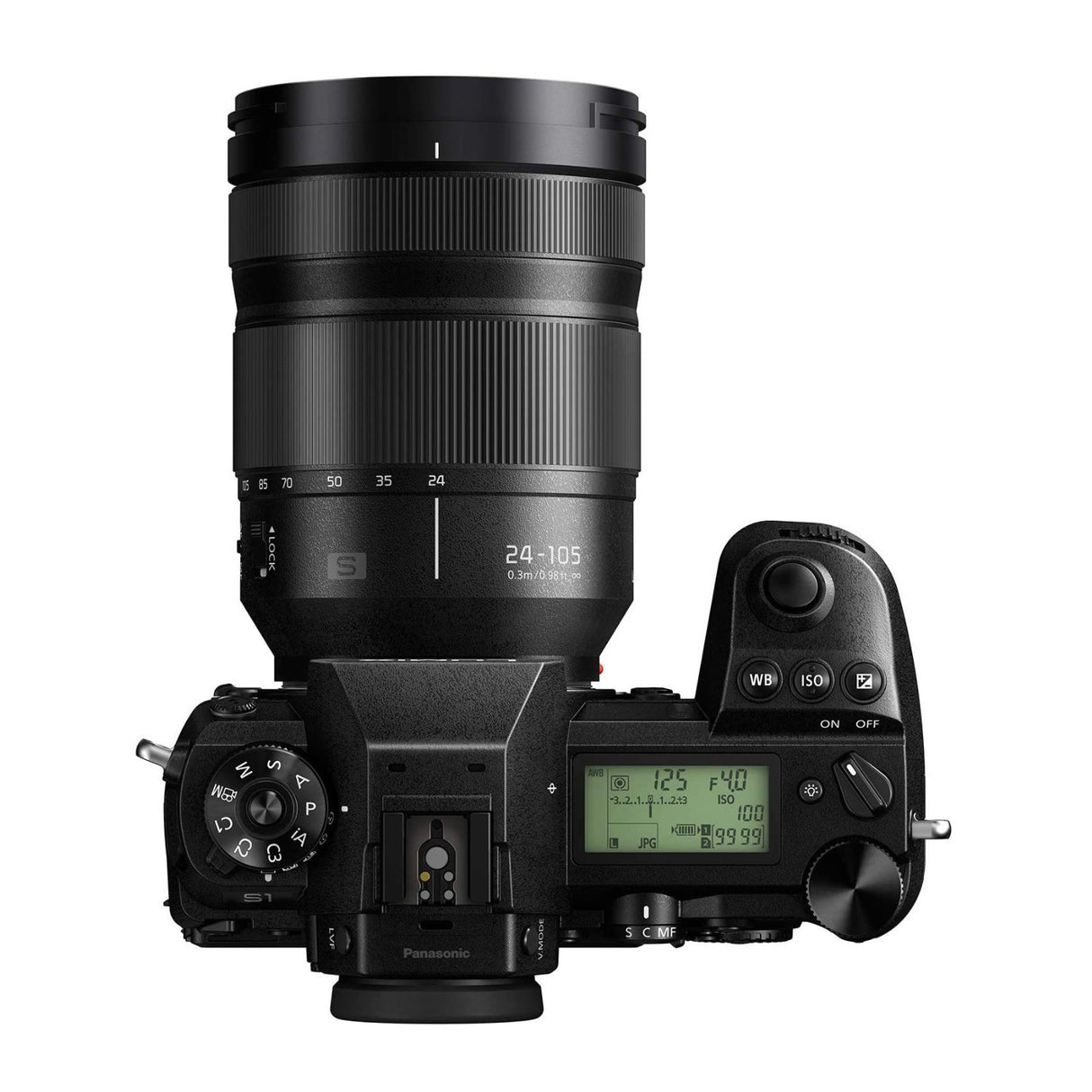 Panasonic LUMIX S1 24.2MP Digital Mirrorless Camera with 24-105mm f/4 Macro OIS Lens