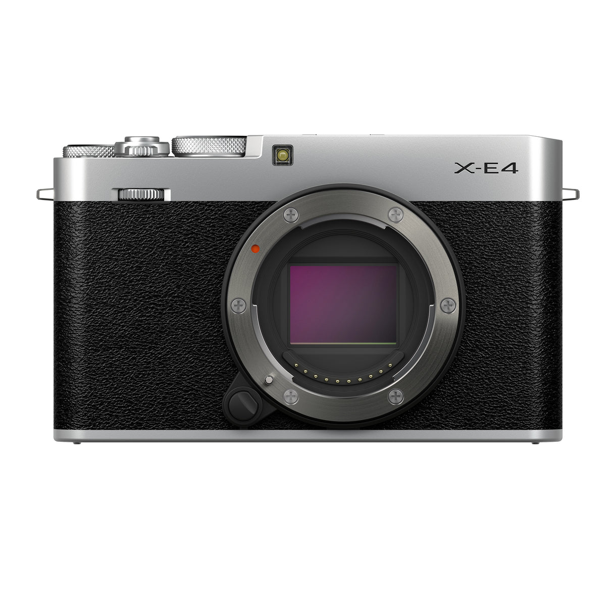 Fujifilm X-E4 Mirrorless Camera Body with XF 27mm f/2.8 R WR Lens Kit (Silver)