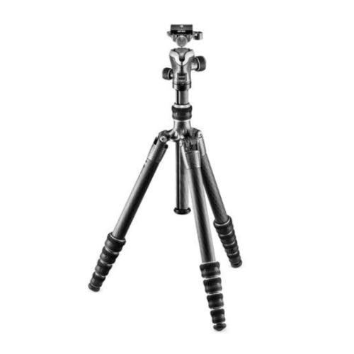 Gitzo GK1555T-82TQD Series 1 Traveler Kit (GT1555T 5 Section Tripod and Head)
