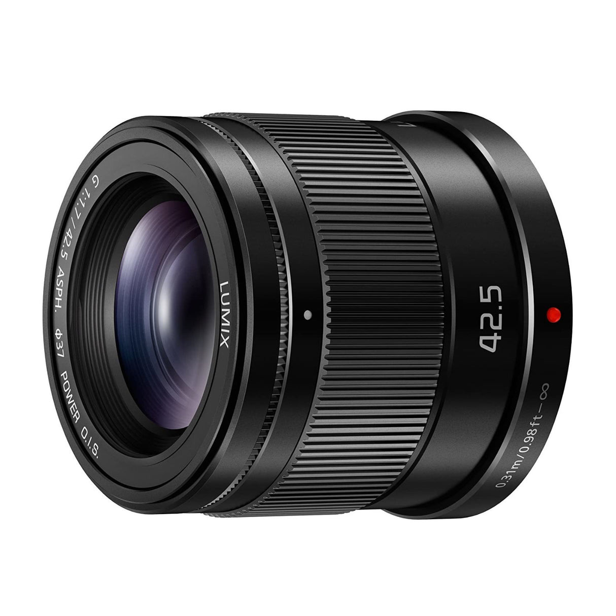 Panasonic LUMIX G 42.5mm f/1.7 ASPH. POWER O.I.S. Lens for Micro Four Thirds Camera