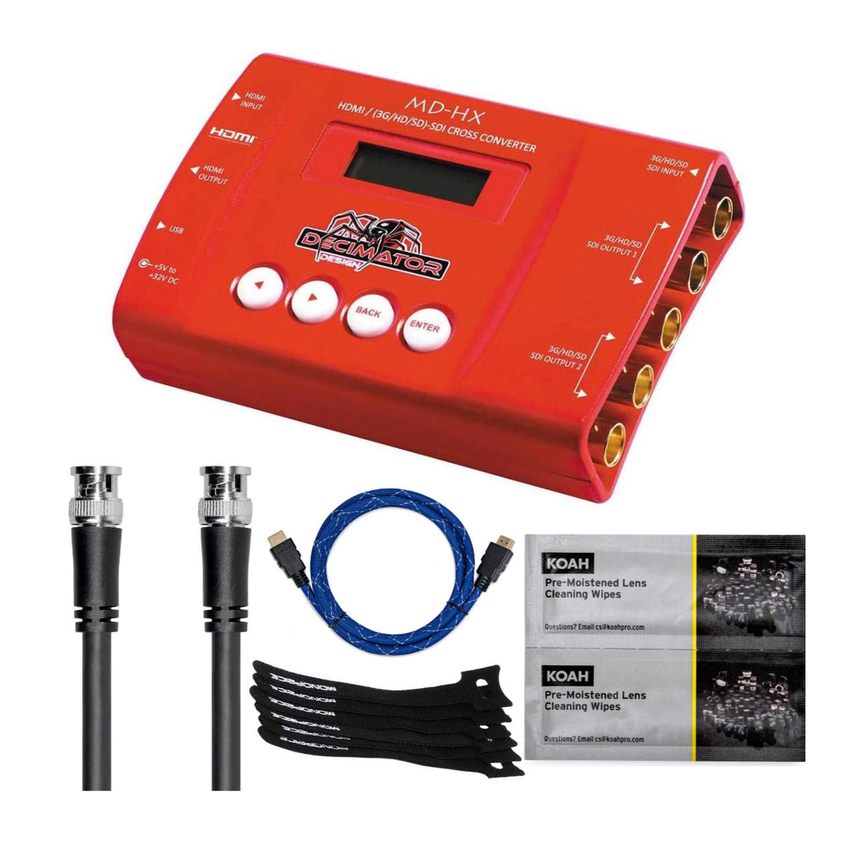 Decimator MD-HX HDMI and SDI Cross Converter Deluxe Bundle