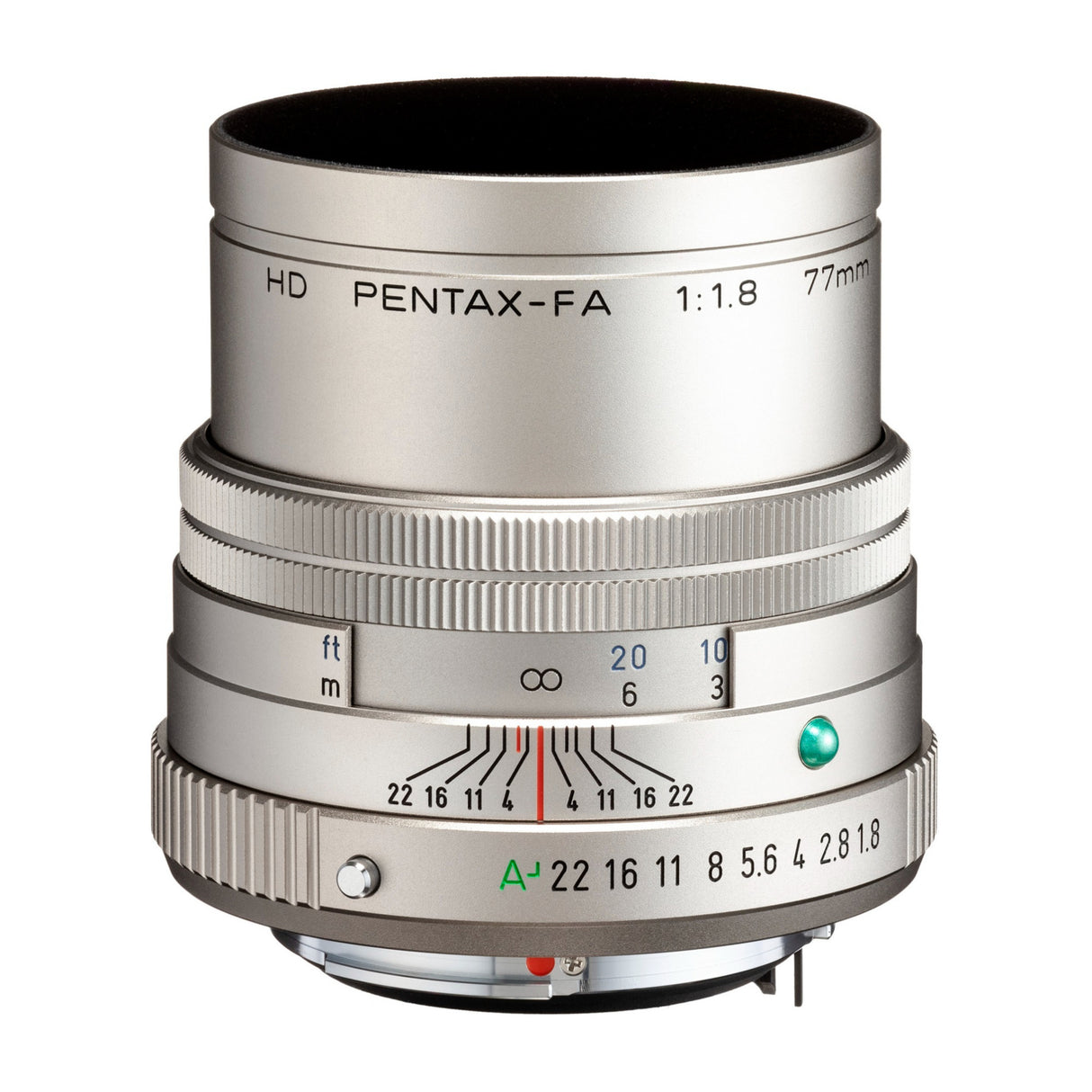 HD Pentax-FA 77mm f/1.8 Limited Lens (Silver)