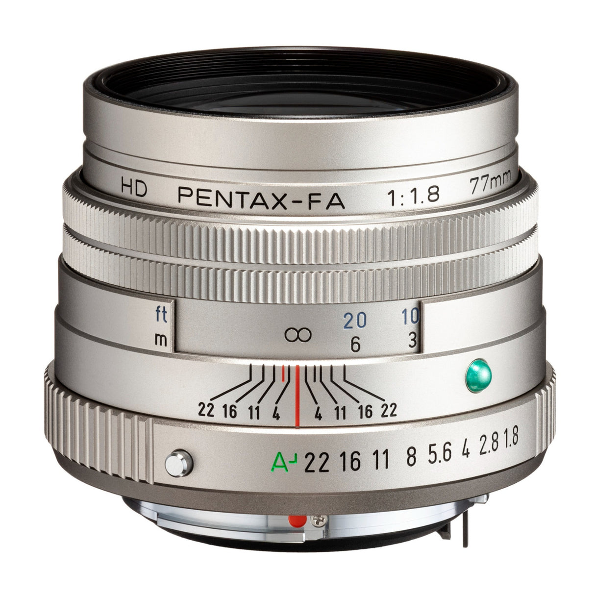 HD Pentax-FA 77mm f/1.8 Limited Lens (Silver)