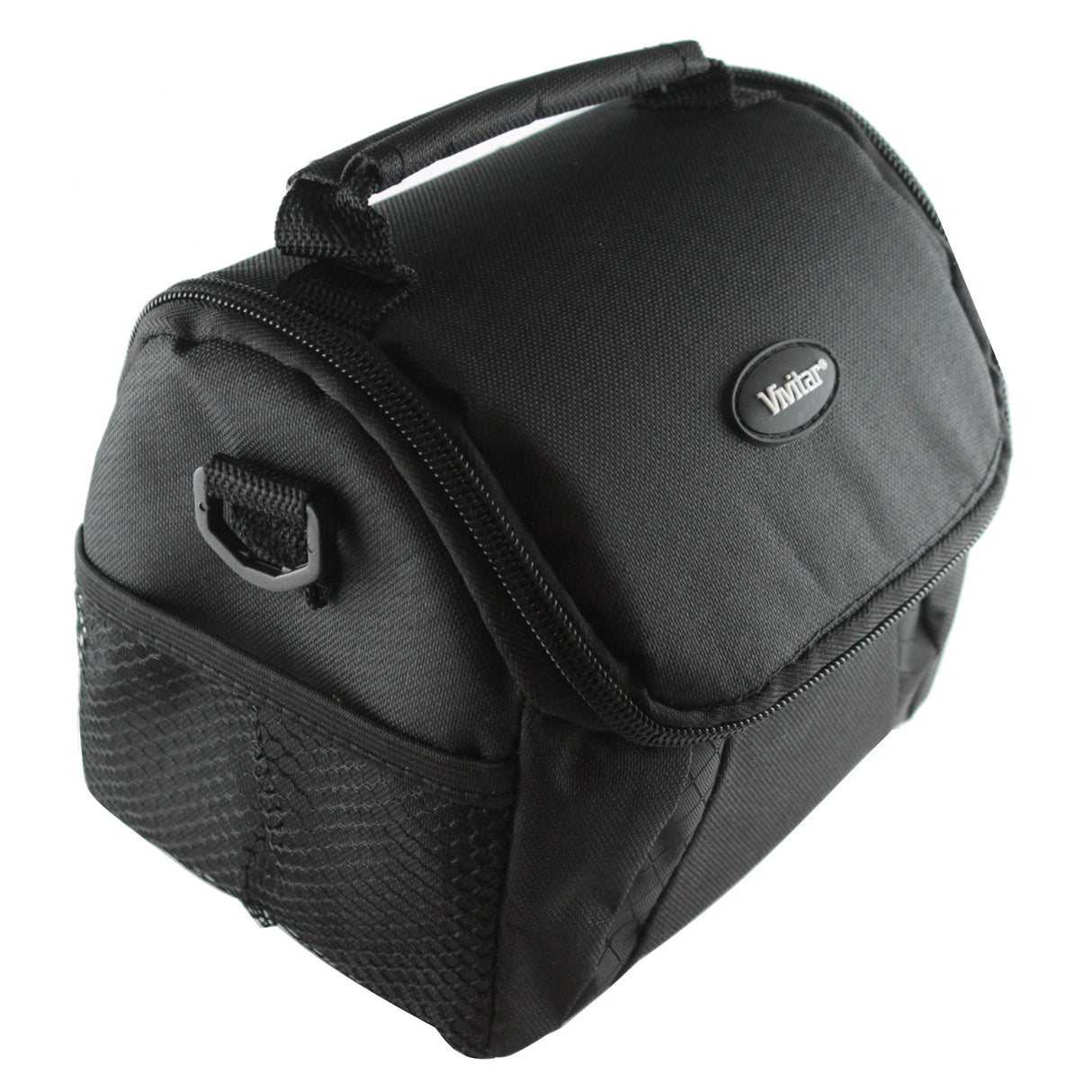 Vivitar Coco Small Gadget Polyester Camera Bag (Black)