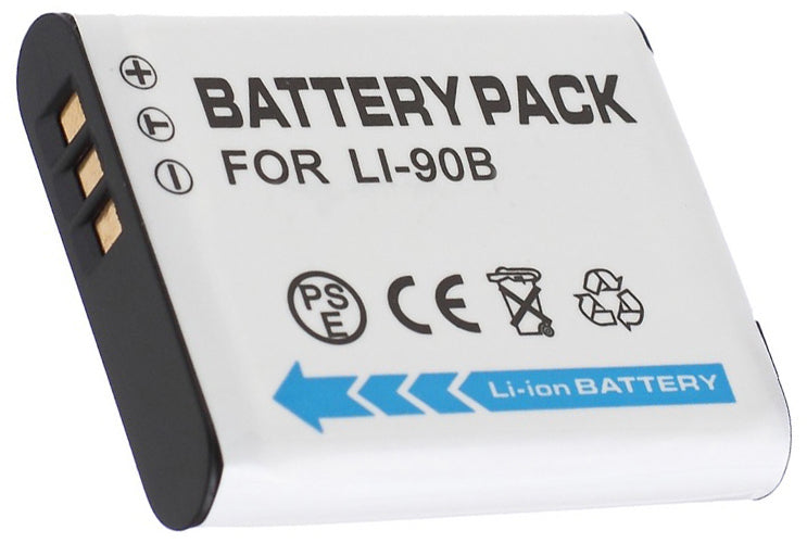 Top Brand Rechargeable Lithium-Ion Battery for Olympus LI-90B Devices
