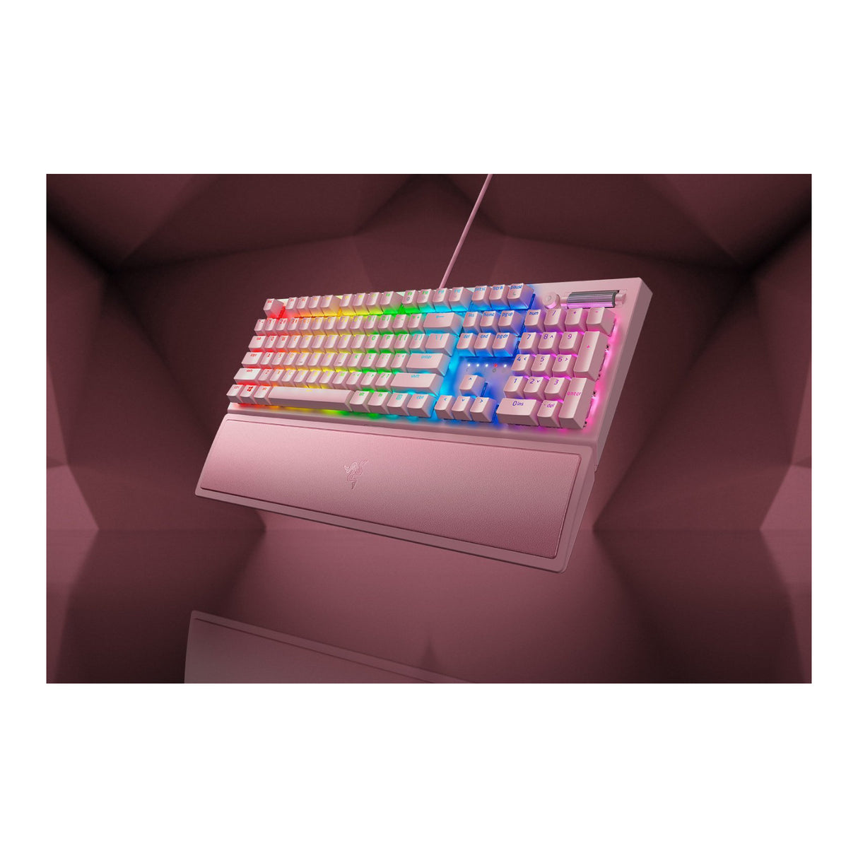 Razer Blackwidow V3 Wired Gaming Mechanical Green Switch Keyboard with RGB Lighting