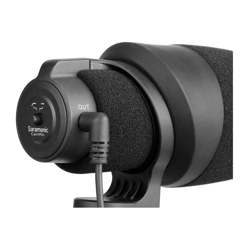 Saramonic CamMic Camera-Mount Shotgun Microphone for DSLR Cameras and Smartphones