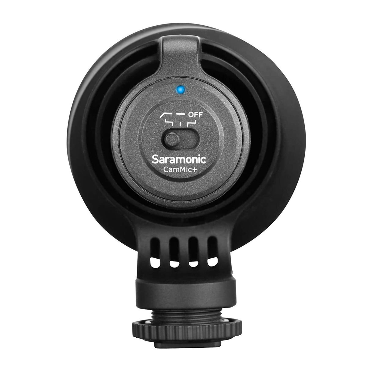 Saramonic CamMic+ Battery-Powered Camera-Mount Shotgun Microphone for DSLR Cameras and Smartphones