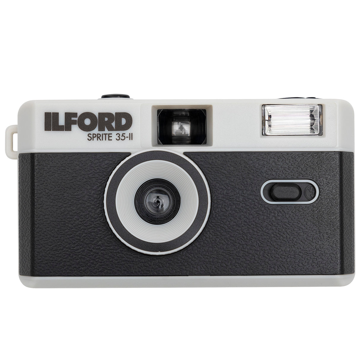 Ilford Sprite 35-II Reusable/Reloadable 35mm Analog Film Camera (Black & Silver)