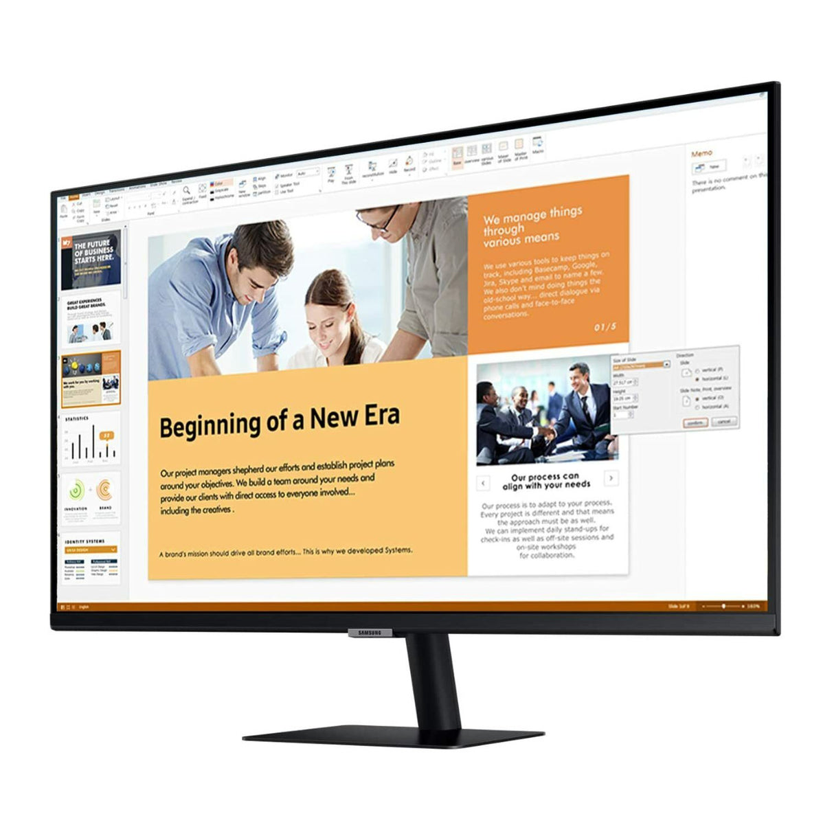 Samsung LS32AM702UNXZA 31.5-Inch Smart 4K HDR VA Monitor