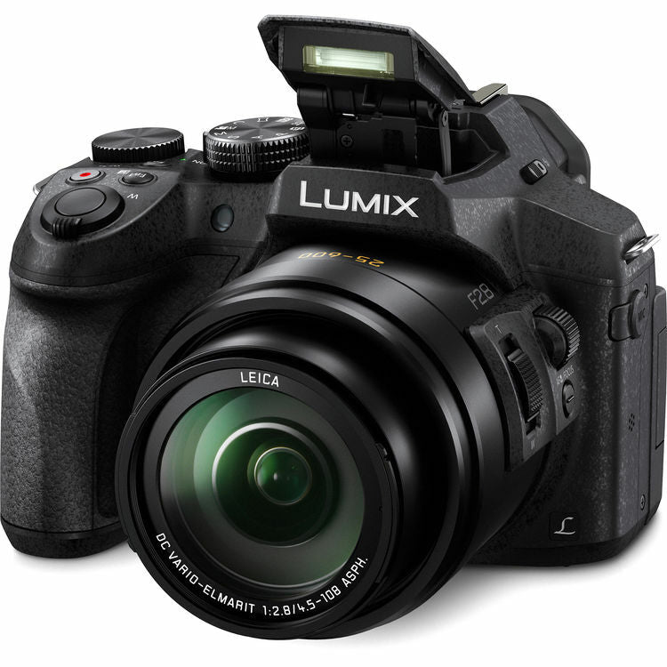 Panasonic LUMIX FZ300 4K 24x f/2.8 Long Zoom Digital Camera (Black)