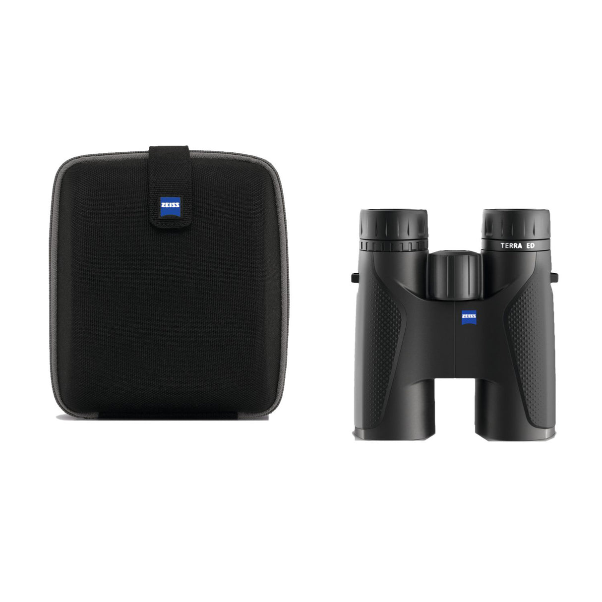 Zeiss 10x42 Terra ED Binoculars (Black) and Zeiss Cleaning Kit Bundle