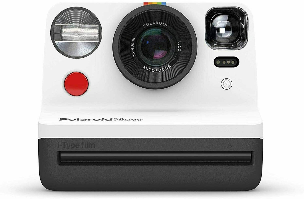 Polaroid Now VF i-Type Instant Camera (B&W) Bundle with Film &Accessories