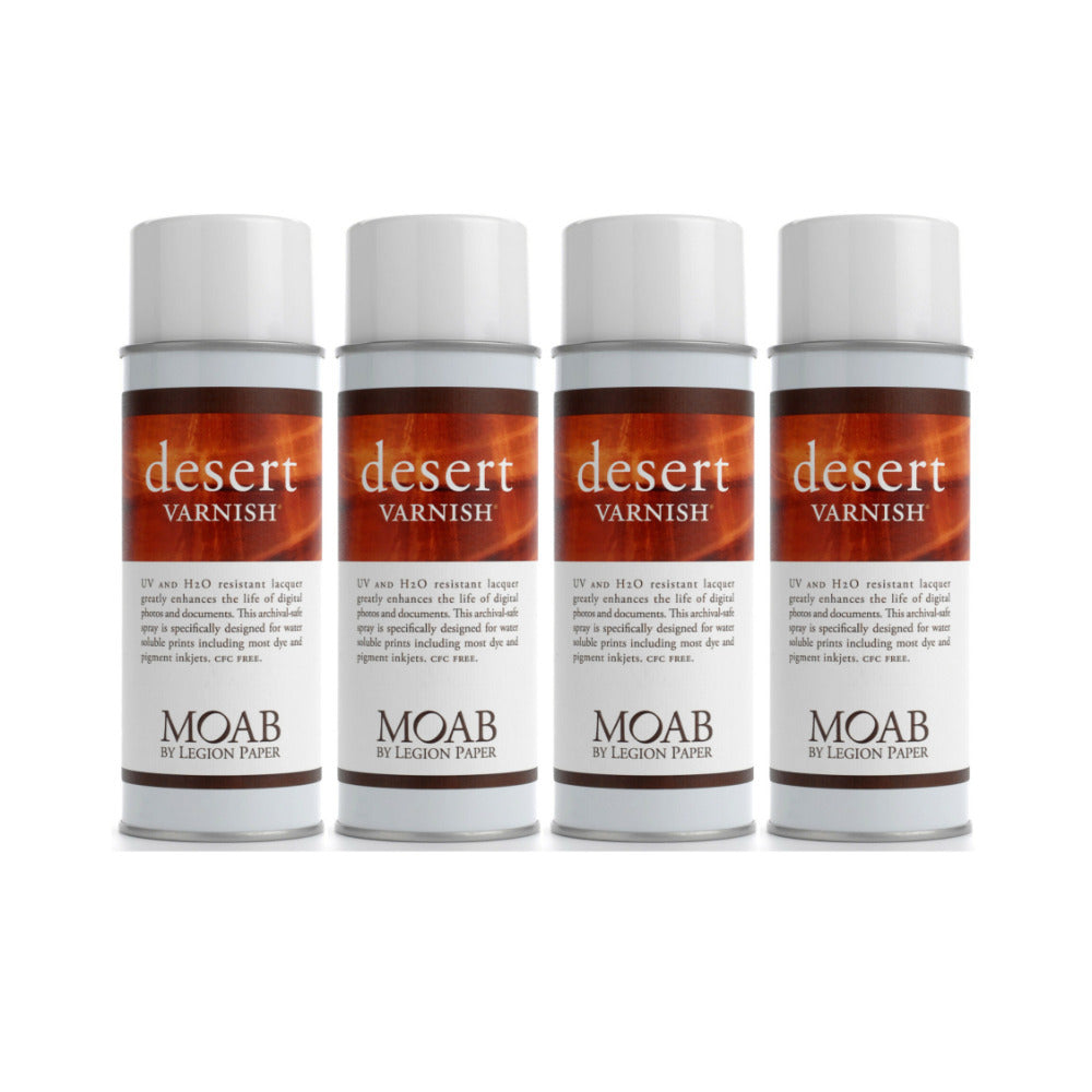 Moab Desert Varnish Spray (400ml, 4-Pack)