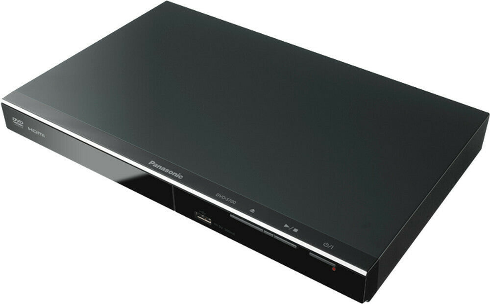 Panasonic DVD-S700 1080p Up-Convert DVD Player (Black) bundle