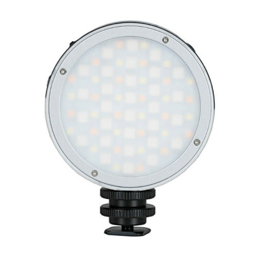 Godox R1 Round Mini Creative RGB Light (Silver)