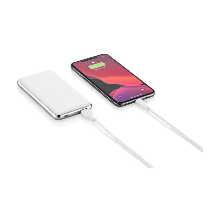 Ubio Labs Silhouette 6,000mAh Portable Power Bank (White)