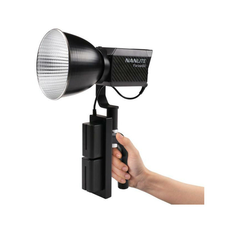 Nanlite Forza 60 LED Monolight Kit Includes NPF Battery Grip and S-Mount Adapter