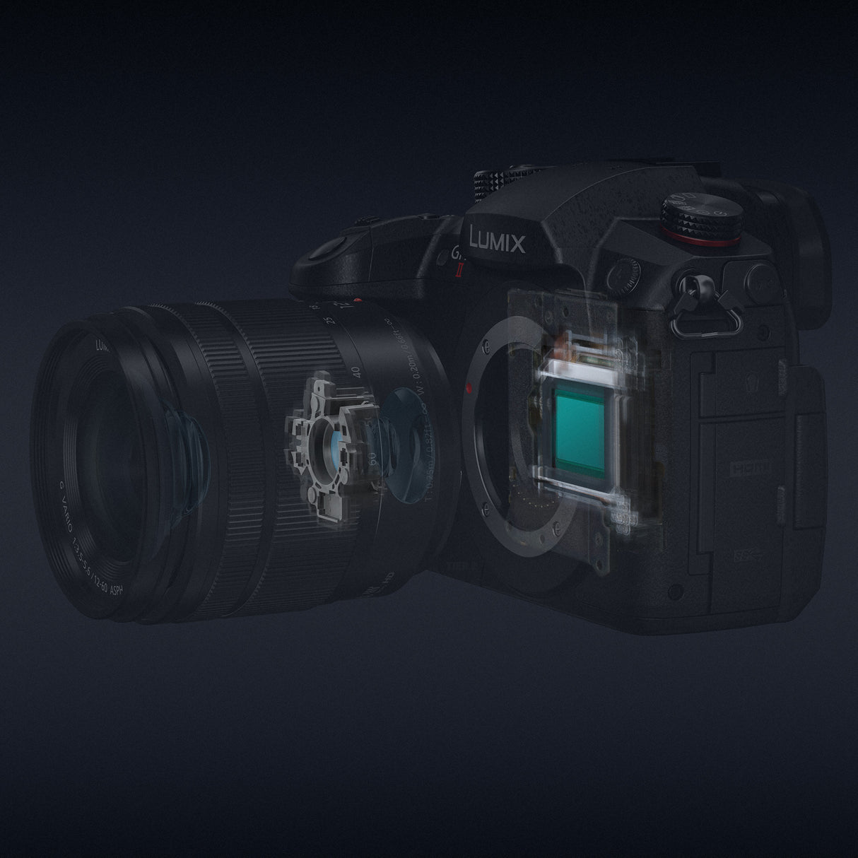 Panasonic LUMIX GH5 II Mirrorless Camera with Live Streaming (Body Only)