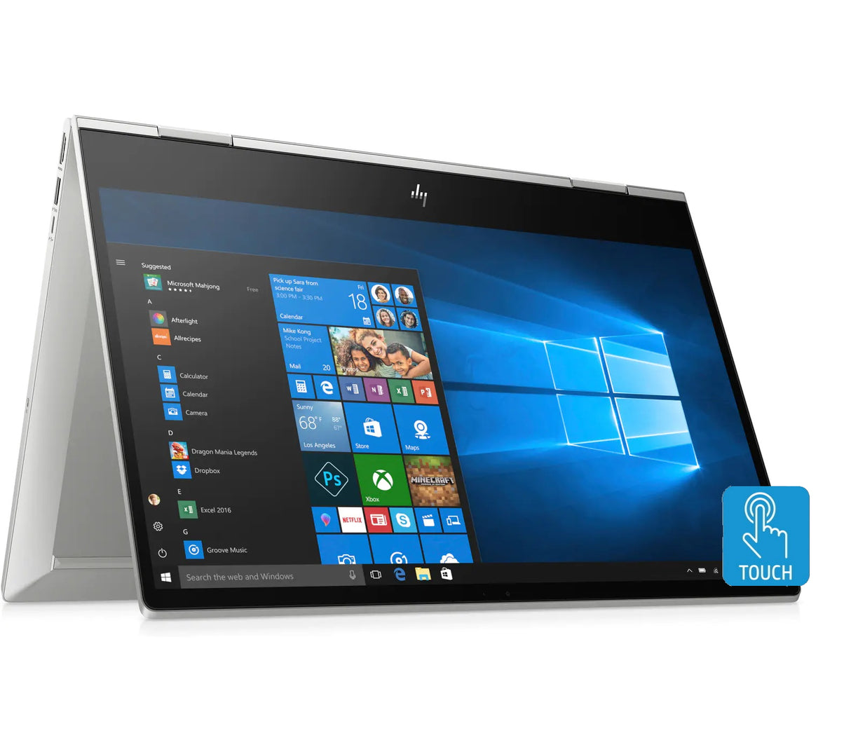 HP Envy x360 Core i5-10210U 256GB+16GB Intel Optane SSD 8GB RAM 15.6-Inch WLED Convertible Laptop