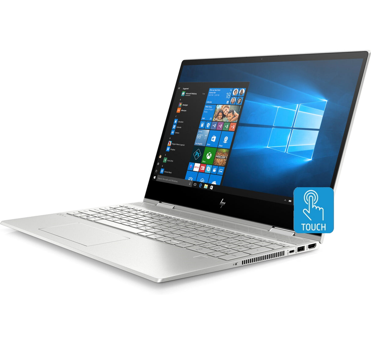 HP Envy x360 Core i5-10210U 256GB+16GB Intel Optane SSD 8GB RAM 15.6-Inch WLED Convertible Laptop