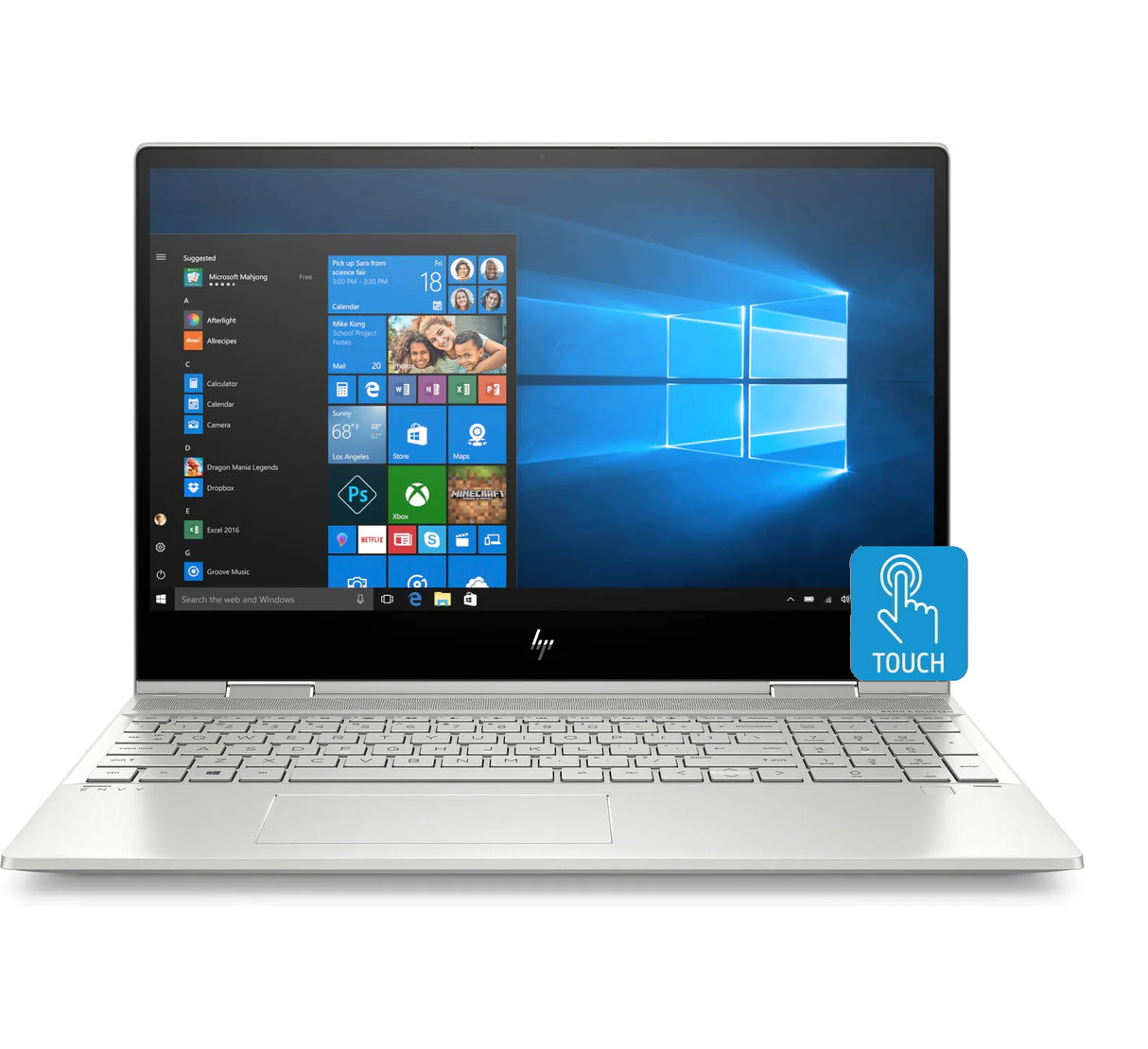 HP Envy x360 Core i5-10210U 256GB+16GB Intel Optane SSD 8GB RAM 15.6-Inch WLED Convertible Laptop