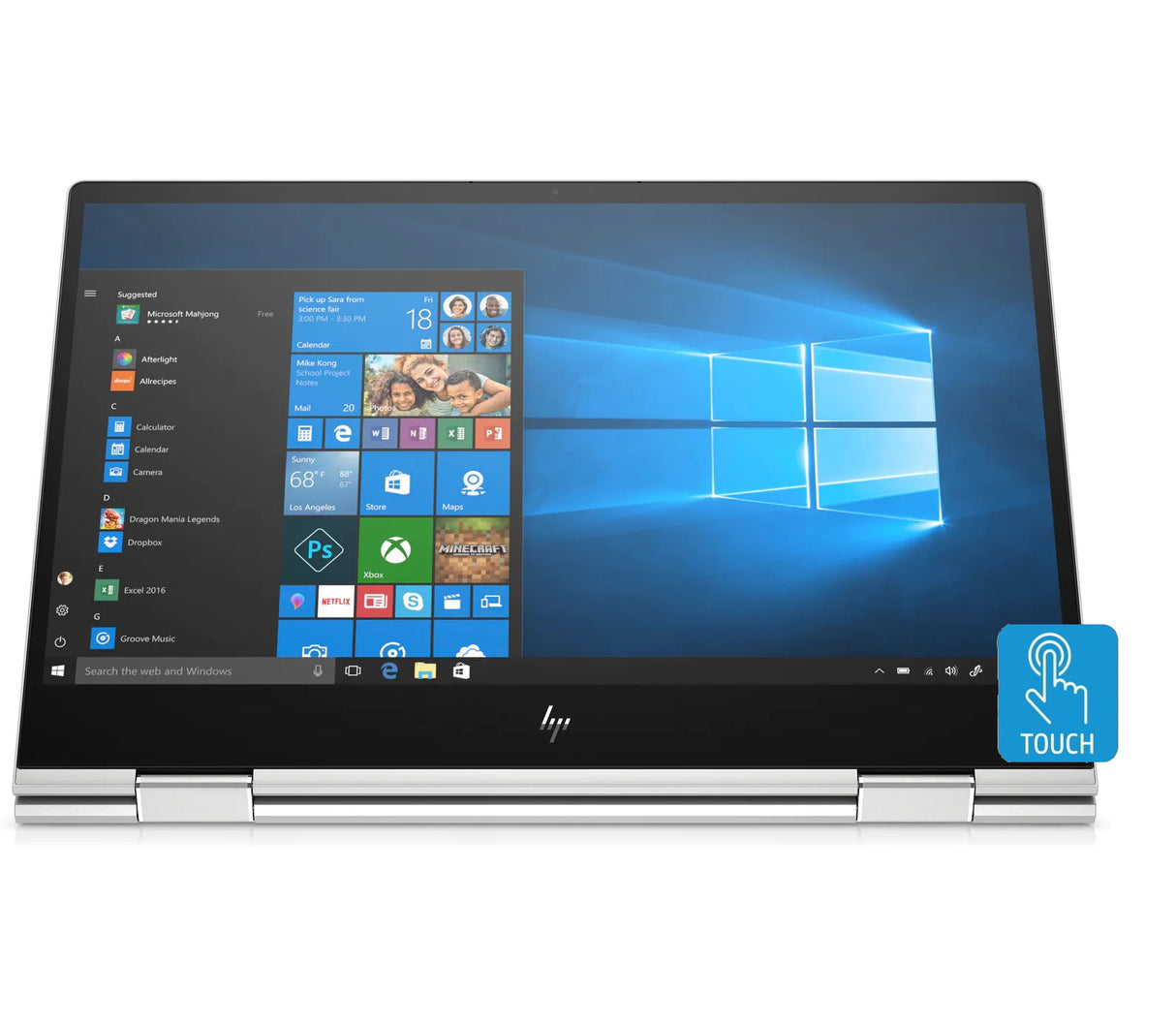 HP Envy x360 Core i5-10210U 256GB+16GB Intel Optane SSD 8GB RAM 15.6-Inch WLED Convertible Laptop
