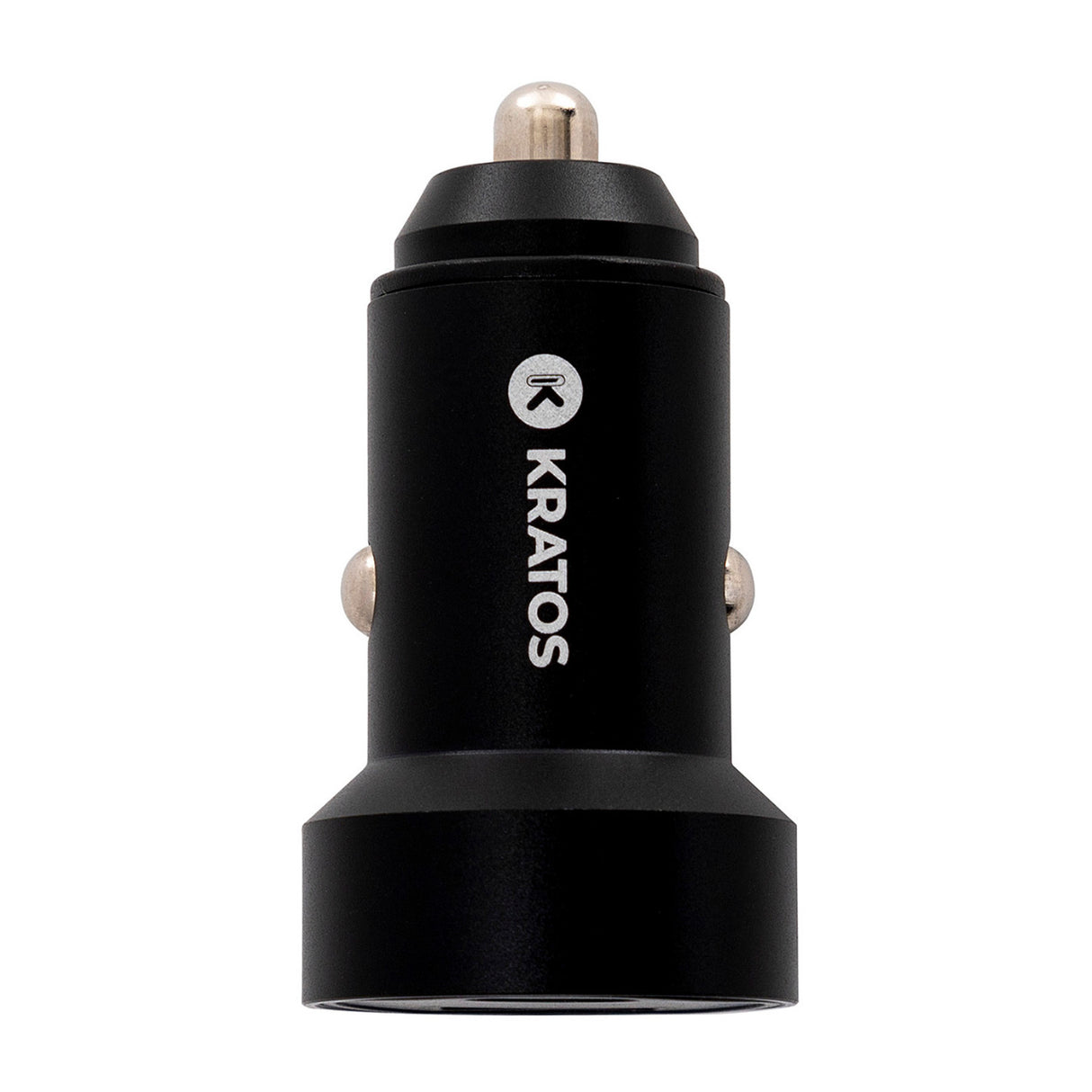 Kratos Power 45W 2-Port Digital Display USB-A 45W QC3.0 & Type-C PD3.0 Car Charger with USB-C Cable