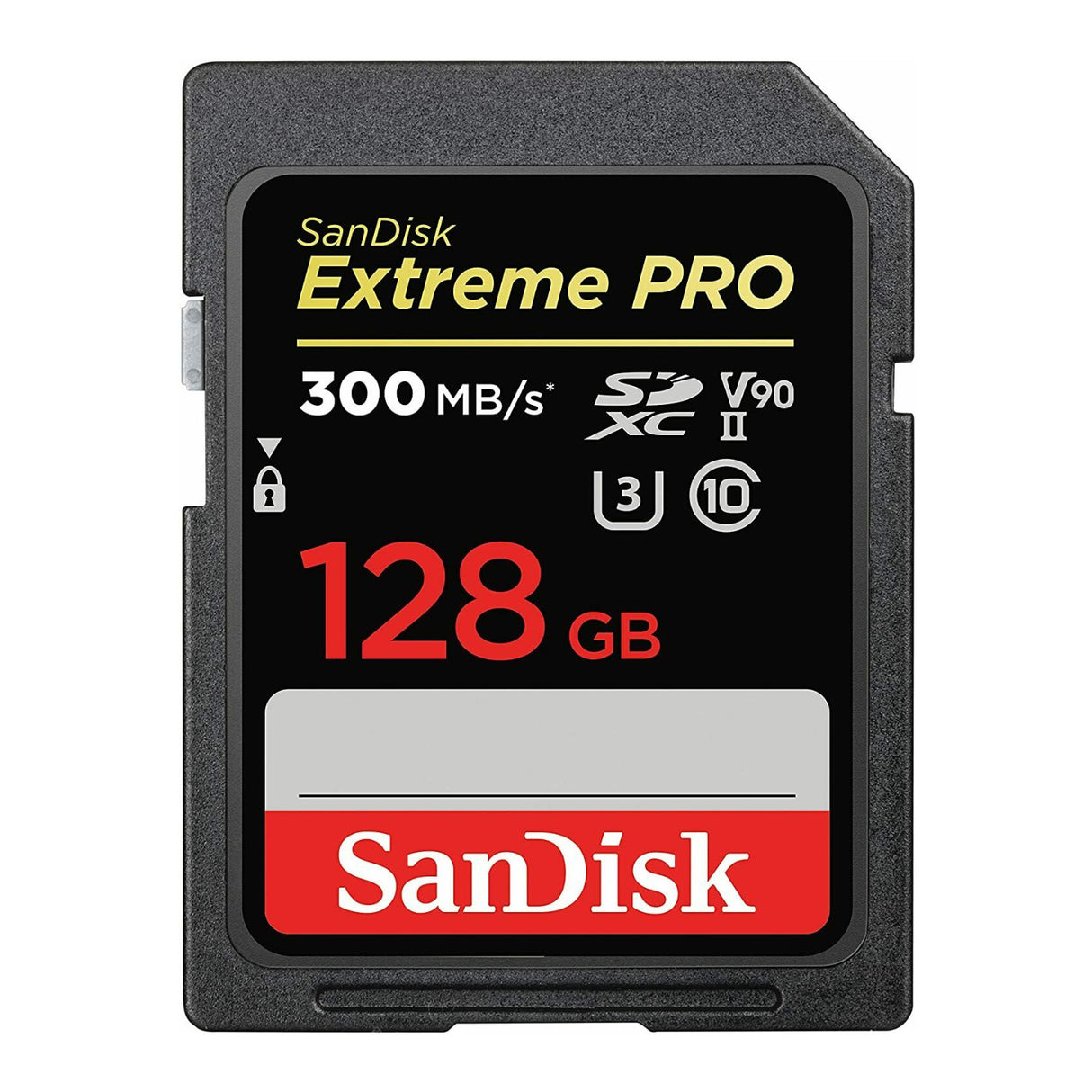 SanDisk 128GB Extreme PRO UHS-II V90 SDXC Memory Card (300MB/s)