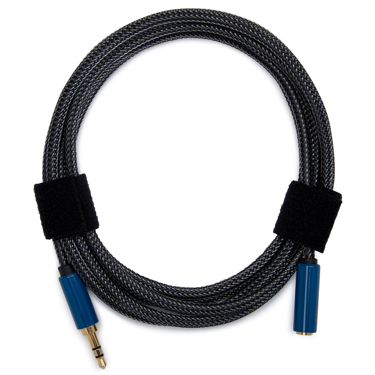 Knox Gear Nylon Braided 3.5mm Male-Female Audio Extension Adapter Cable (6-Feet)