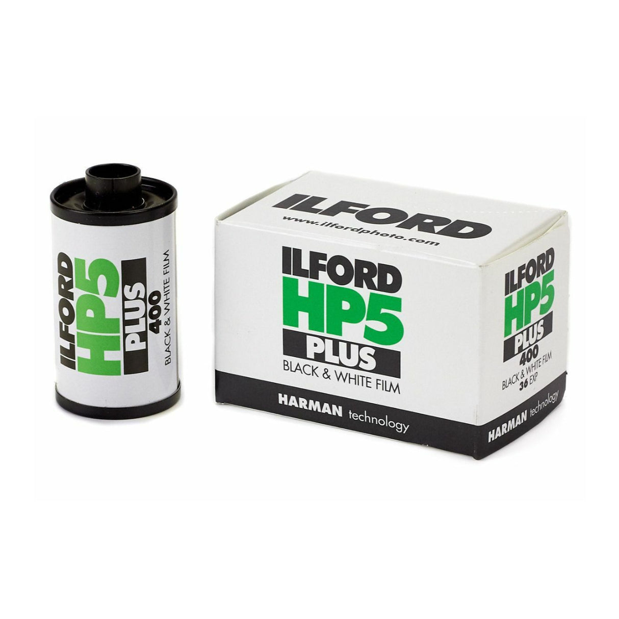 Ilford HP5 Plus ISO 400 Black and White 35mm Roll Film (36 Exposures, 3-Pack)