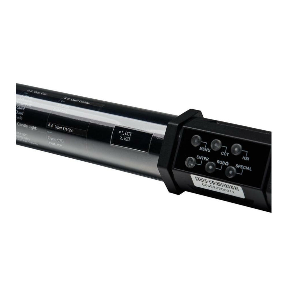 NanLite PavoTube 30C 4-Feet RGBWW LED Tube with Internal Battery 2-Light Kit