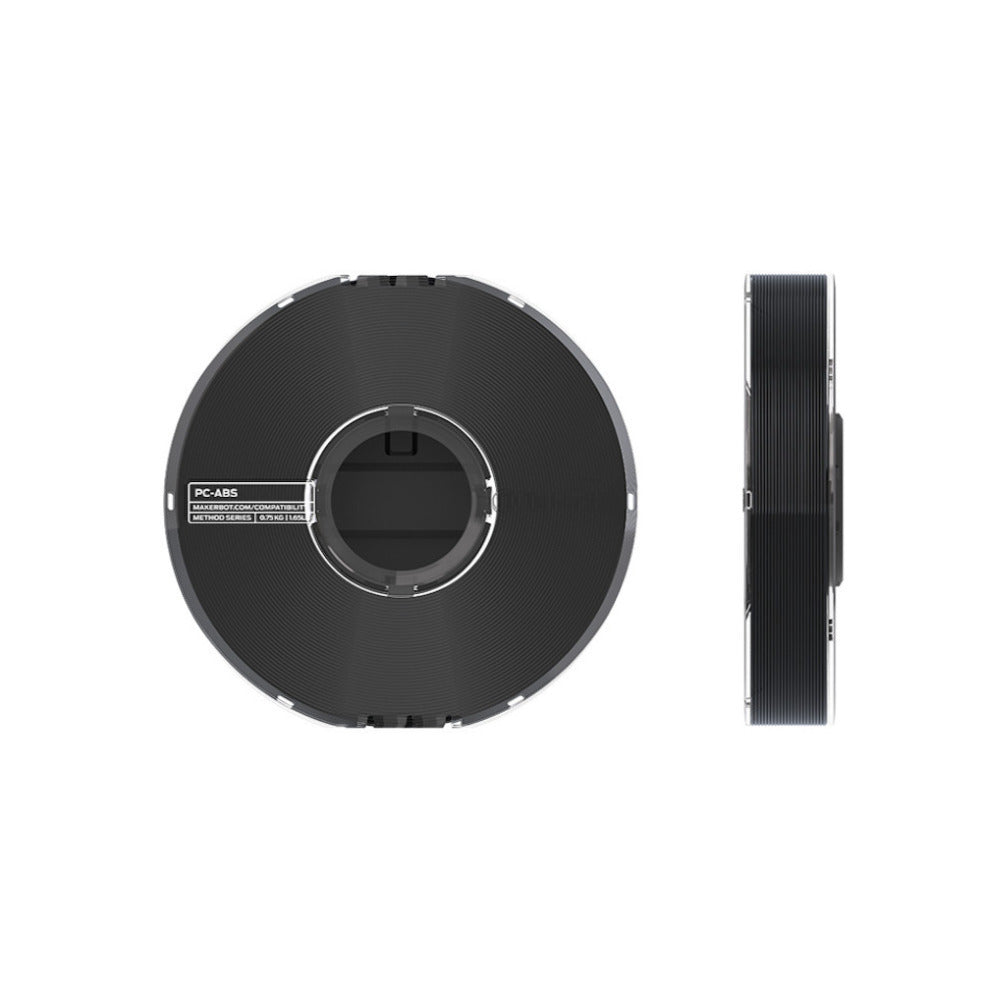 MakerBot PC-ABS Filament Spool for Method X 3D Printer (Black, 0.63kg/1.39lb)