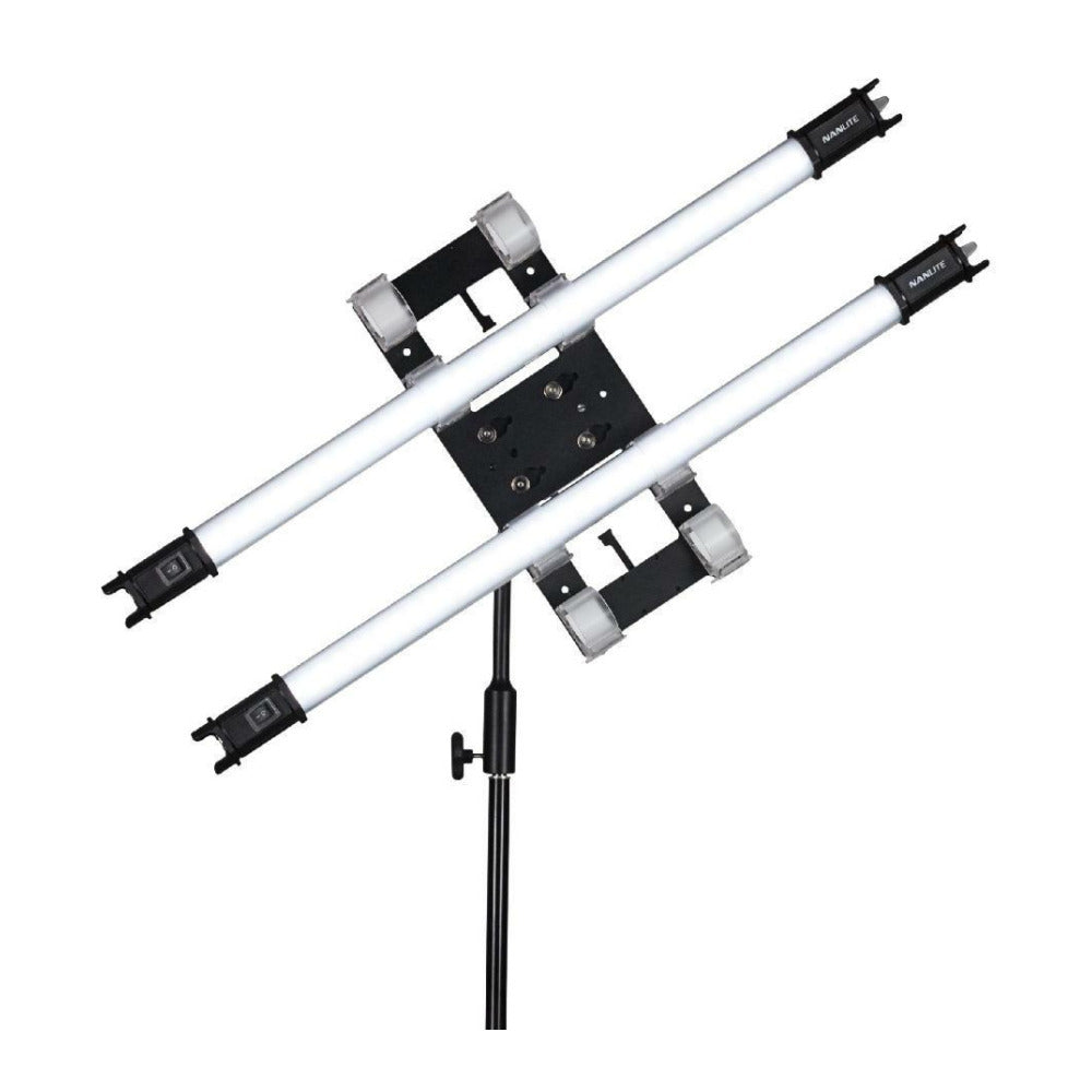 NanLite PavoTube 15C 2-Feet RGBWW LED Tube with Internal Battery 2 Light Kit