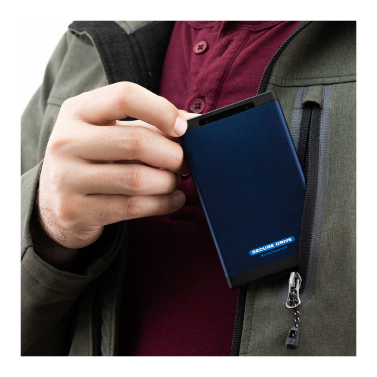 SecureData 2TB SecureDrive BT Hardware Encrypted External Portable HDD