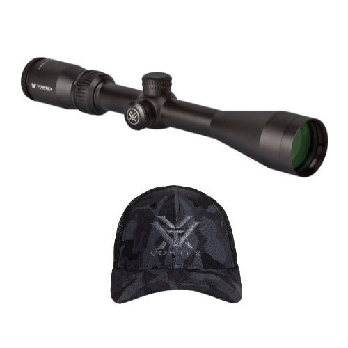 Vortex Optics Crossfire II 4-12x44 Plex Riflescope with Vortex Cap